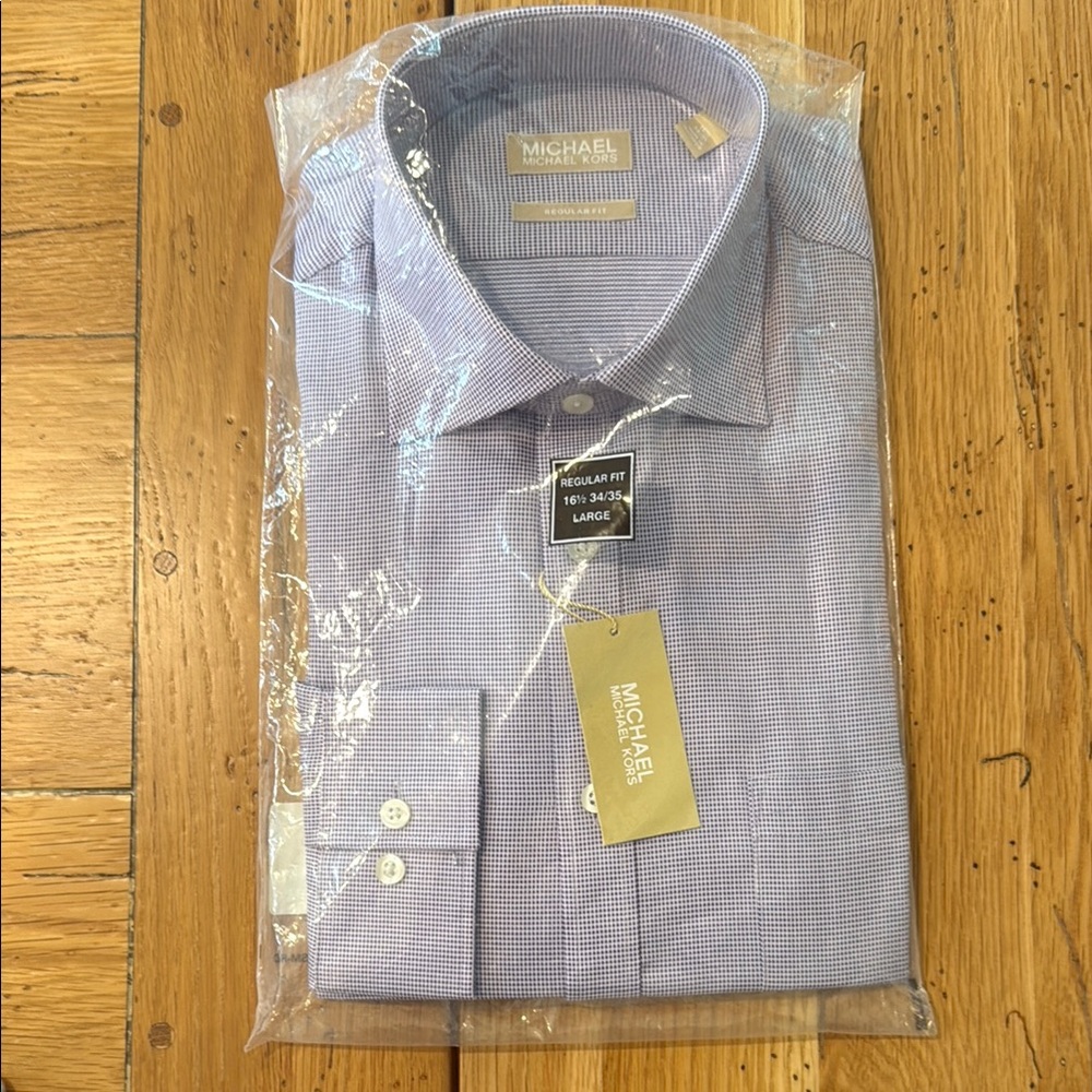 NWT Michael Kors Dress Shirt Classic Business Style